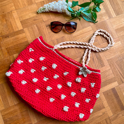 Bobble Beach Bag Crochet Kit